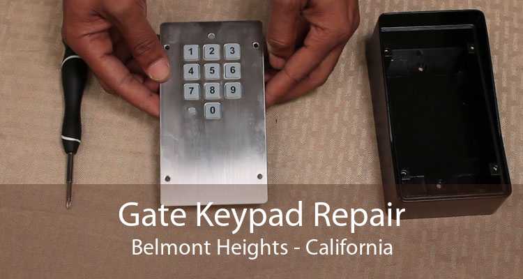 Gate Keypad Repair Belmont Heights - California